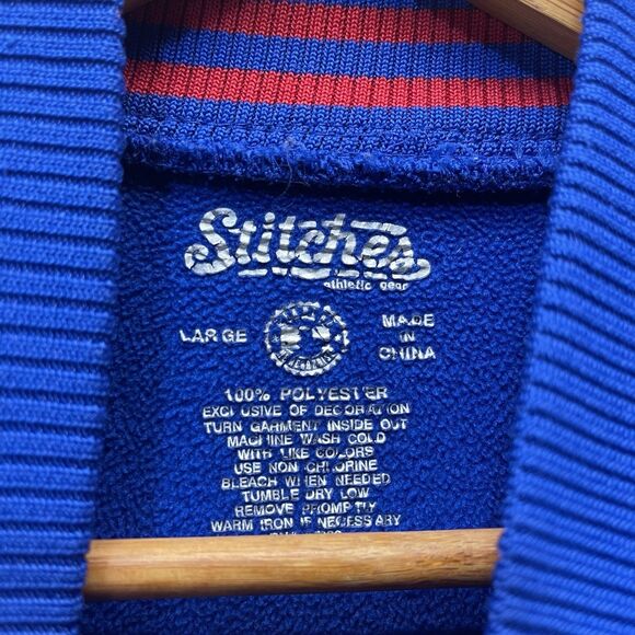 Stitches Chicago Cubs Full Zip Fleece Jacket Coat Men's Large MLB - Picture 7 of 9